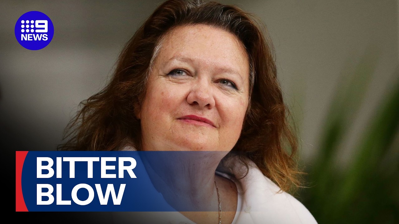 Gina Rinehart's company ordered to pay millions in royalties in landmark ruling | 9 News Australia