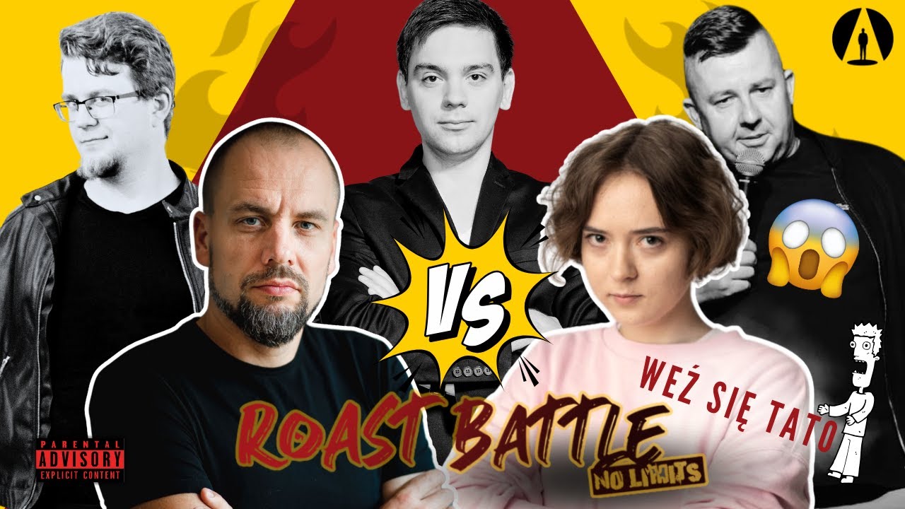 Wiszowata i Nowaczyk. Rejent, Minkiewicz, Gajda (odc. 6/7) Roast Battle No Limits 2023.