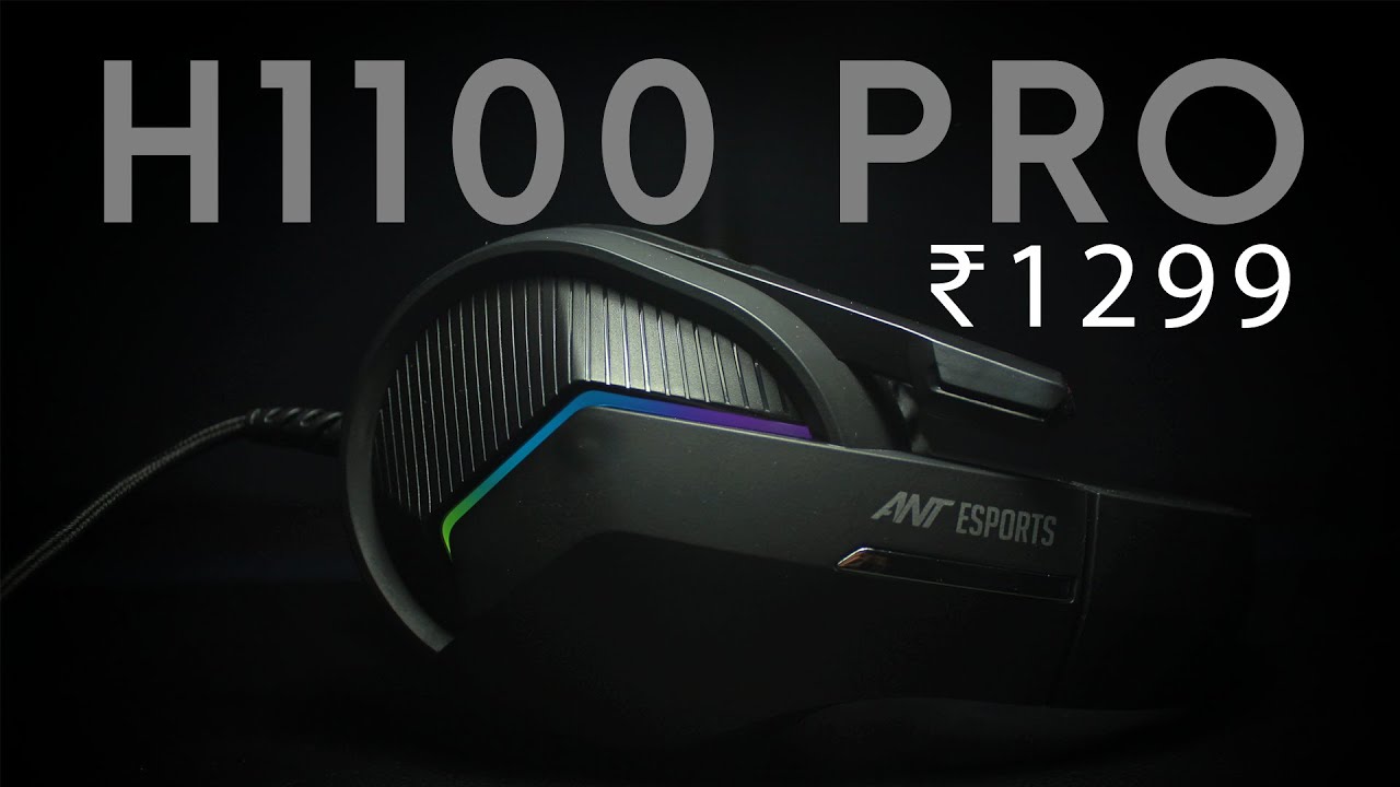 Ant Esports H1100 Pro Gaming Headphone Review