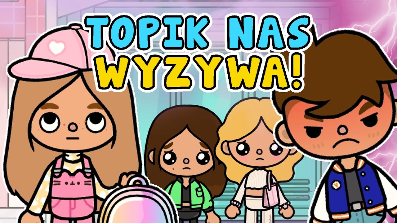 MÓJ BRAT WSZYSTKICH WYZYWA 😥 TOCA BOCA HISTORYJKI PO POLSKU 💩 TOPIK I TOPCIA