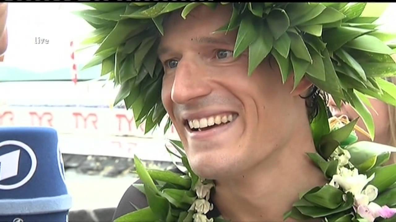 Kienle im Ziel: Ironman 2014