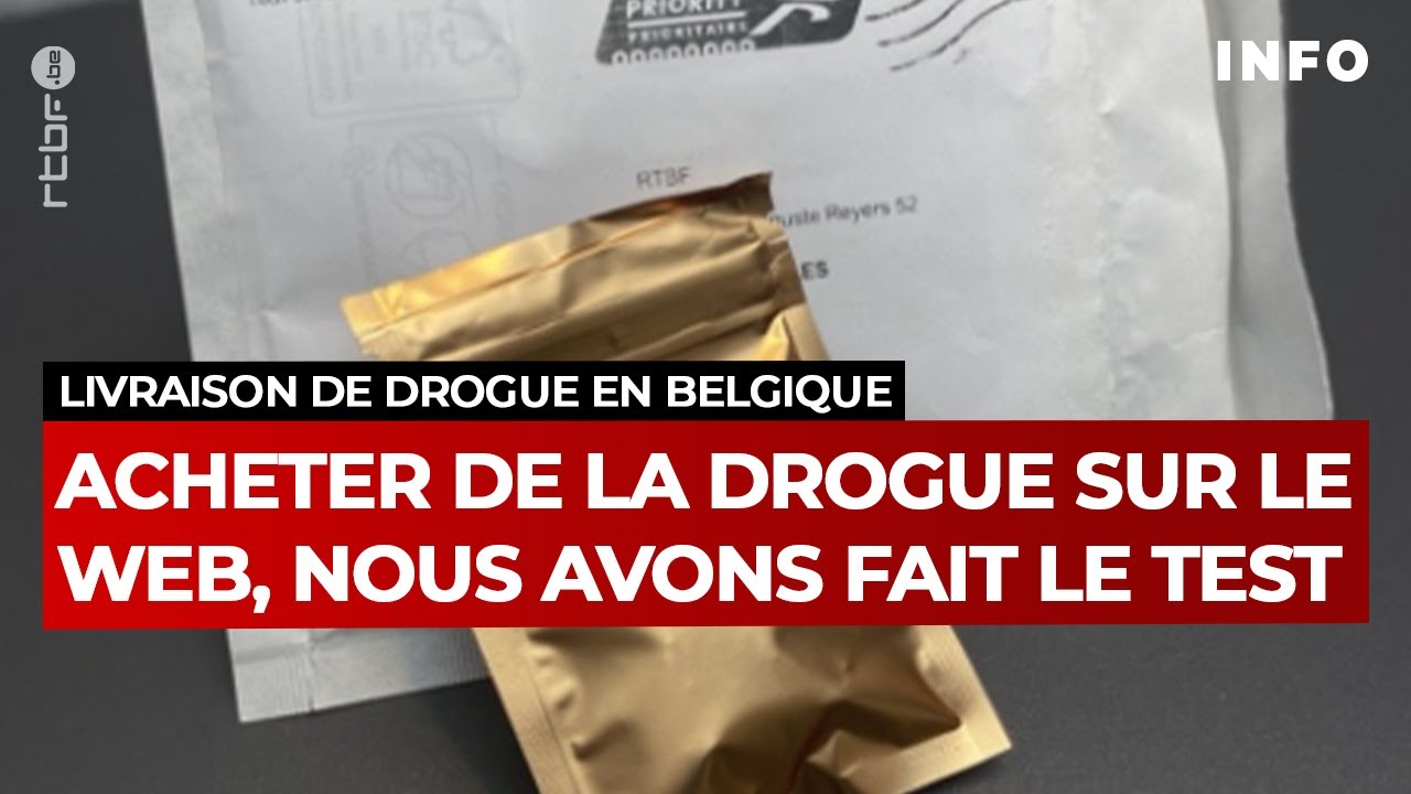Acheter de la drogue sur internet, plus facile qu'on ne le pense ? - RTBF Info