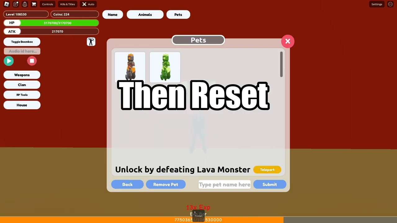 Roblox Animal Simulator God Glitch