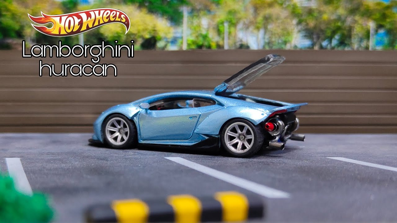 Custom hot wheels lamborghini huracan twin turbo