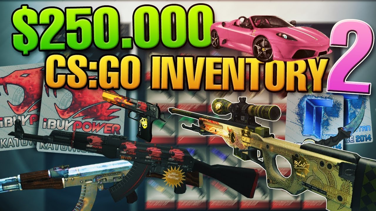 CS:GO $250.000 INVENTORY biBa #1 World Inventory! Alles verkaufen?