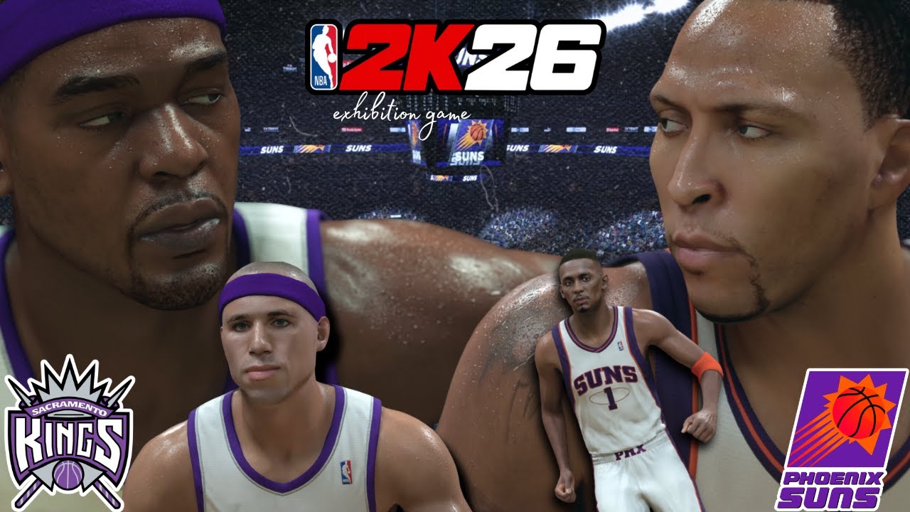 NBA 2K26 Sacramento Kings vs. Phoenix Suns | Crazy Down-to-the-Wire Action
