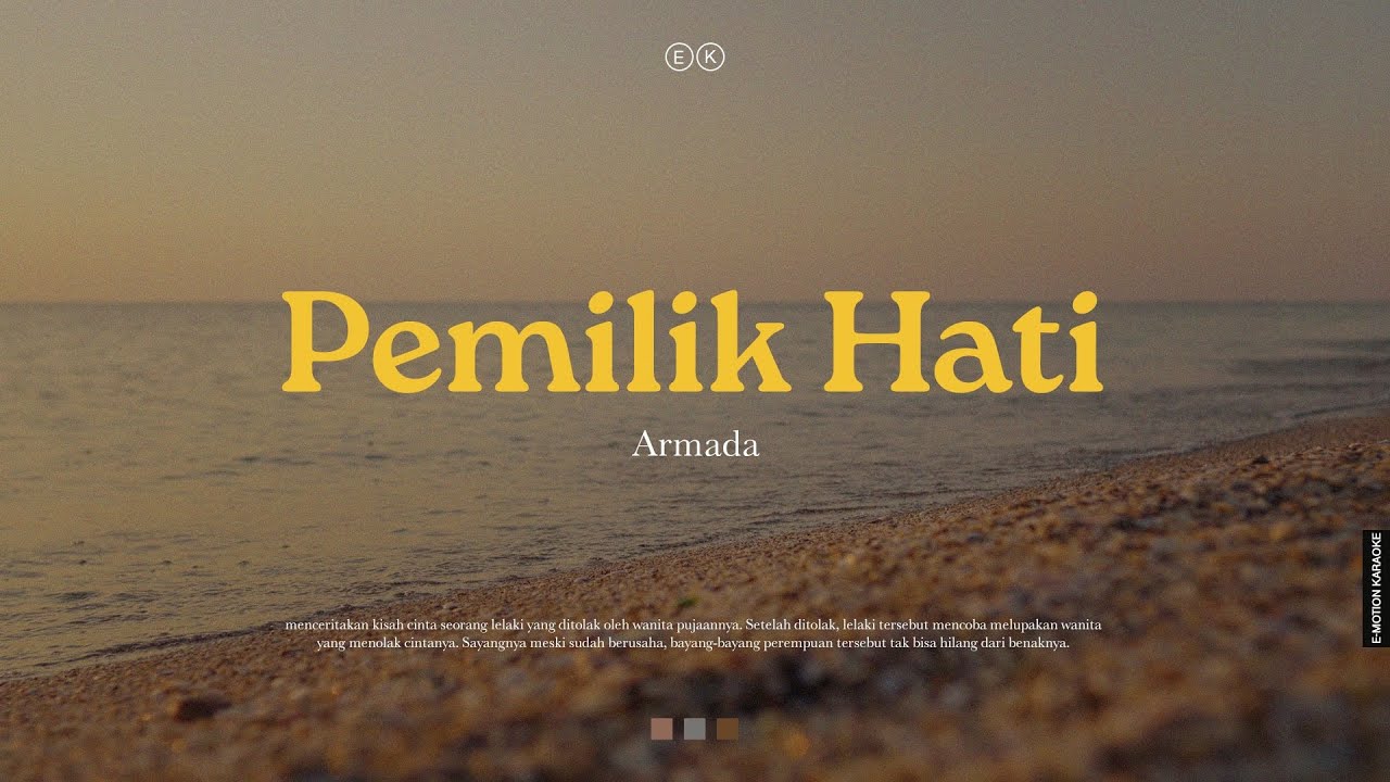 Armada - Pemilik Hati (Official Karaoke)