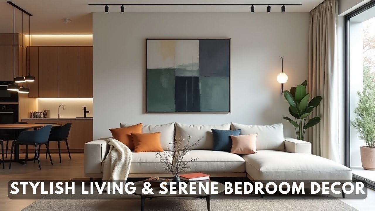 Contemporary Living Rooms & Bedroom Inspirations | Stylish & Serene Spaces 