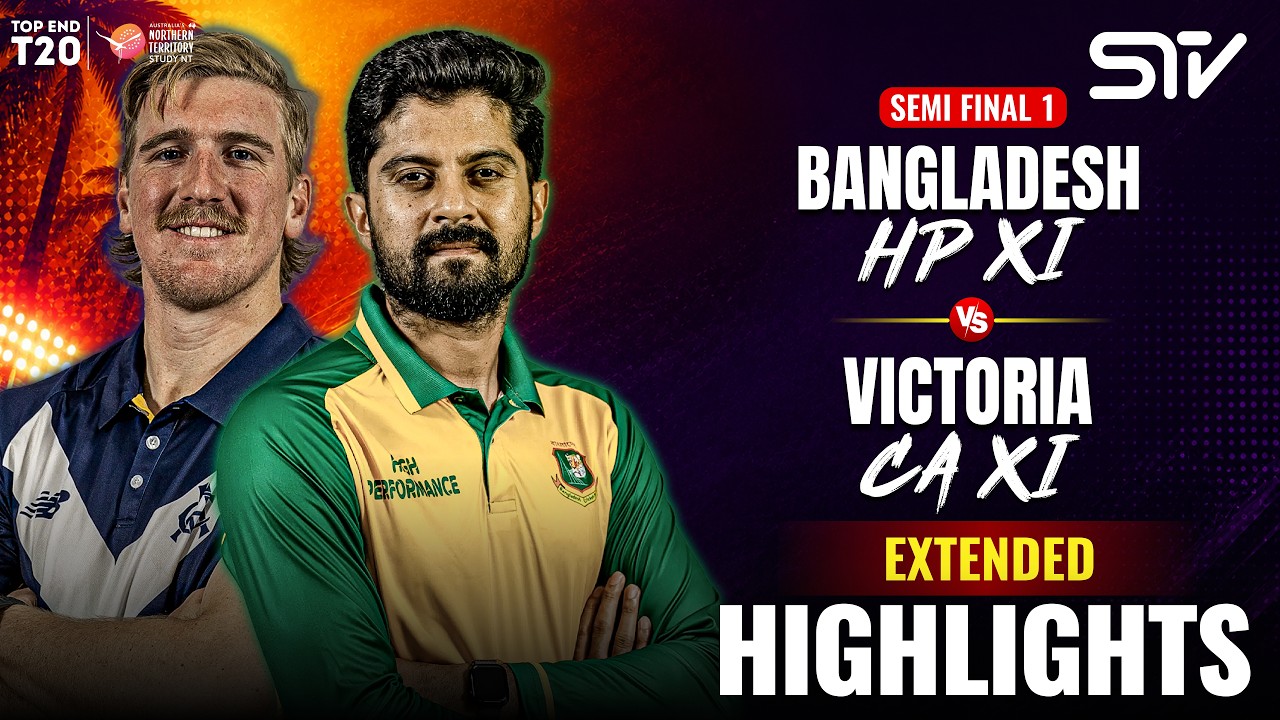 Full Match Highlights | Bangladesh HP vs Victoria Academy | Top End T20 2026 | SF 1 | ZP1H