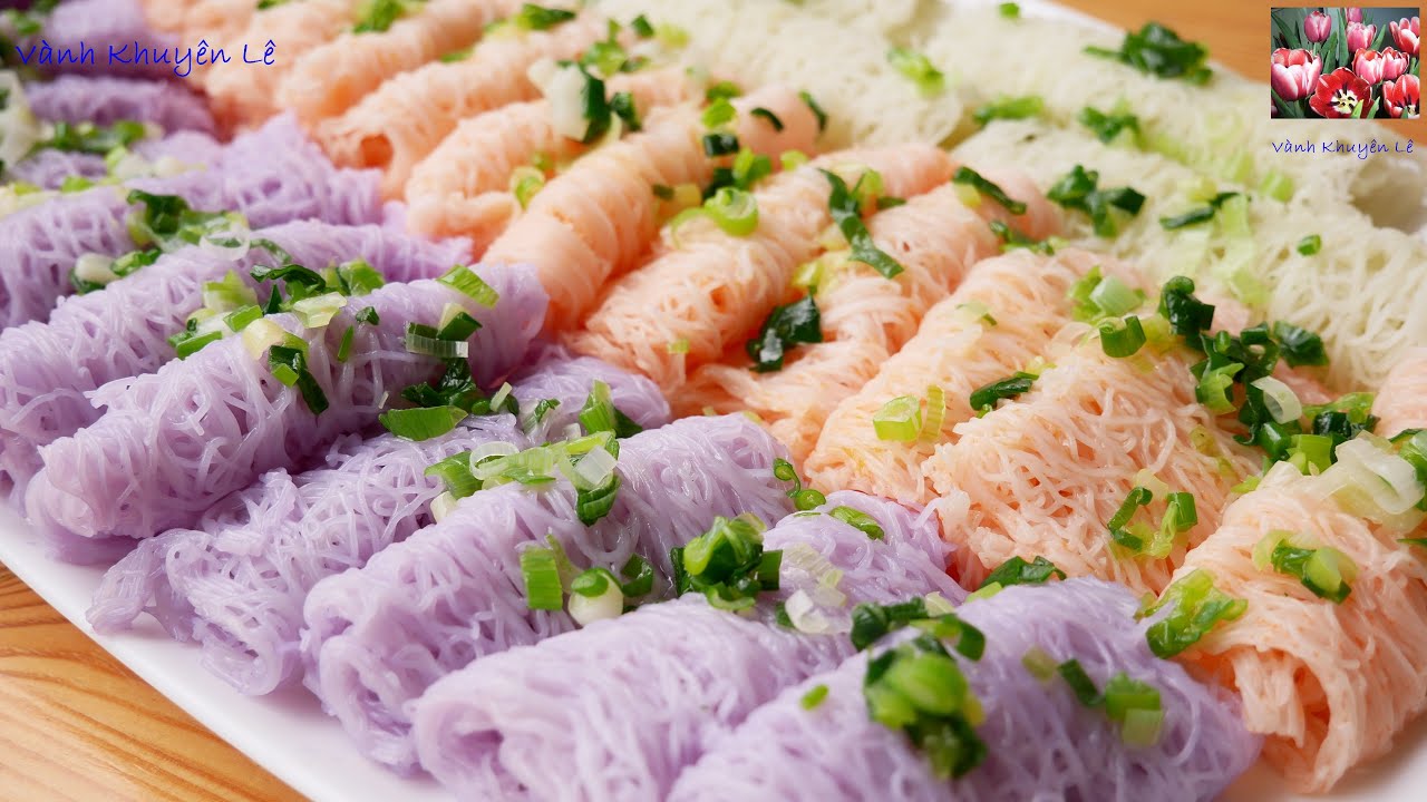 Cách làm Bánh Hỏi Cấp tốc ăn cùng Nem nướng, Heo quay, Thịt nướng, Lòng Heo by Vanh Khuyen