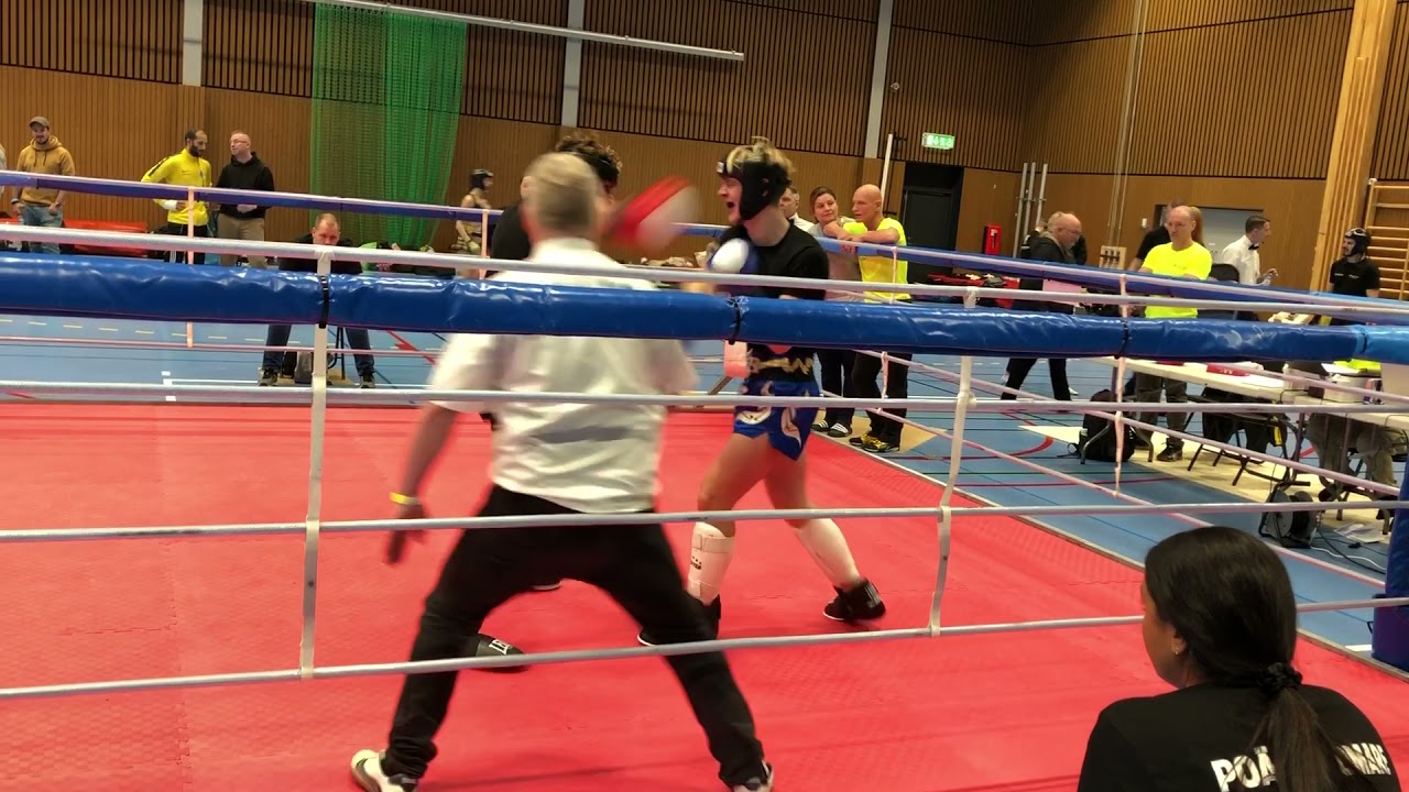 SM Kickboxning 2021. KL -74kg. Semifinal (3/3)