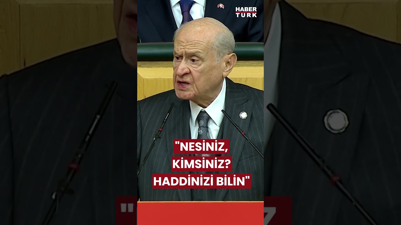 Bah&ccedil;eli'den CHP'ye Tepki: Nesiniz, Kimsiniz? Haddinizi Bilin #bah&ccedil;eli