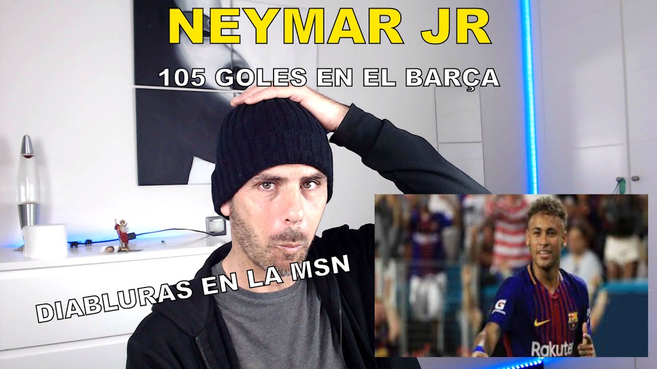 REACCIÓN de un MADRIDISTA a LOS 105 GOLES DE NEYMAR CON EL BARCELONA
