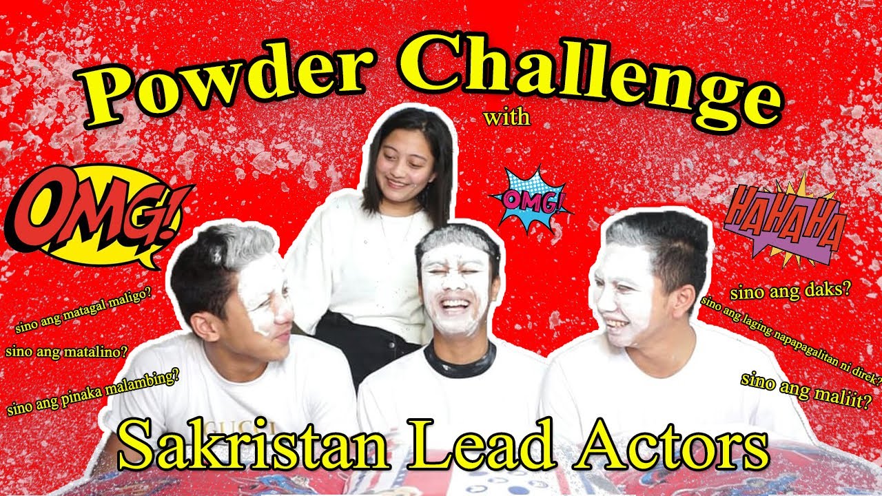 Powder Challenge with Sakristan Lead Actors