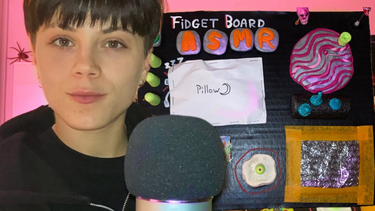 ASMR TRIGGERS FIDEGET BOARD
