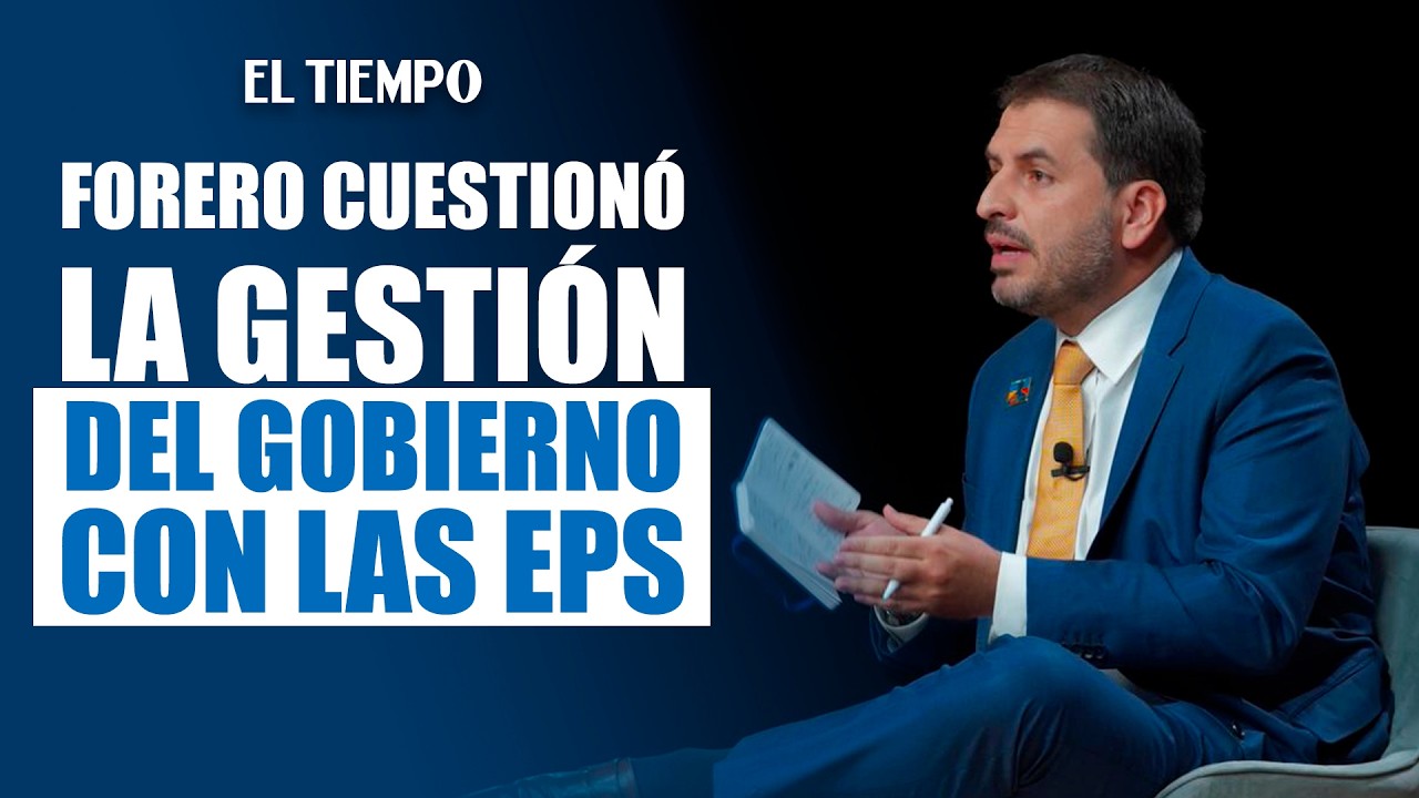 Forero: 'Sin aprobarse la reforma a la salud, se implementado de facto en las EPS intervenidas'