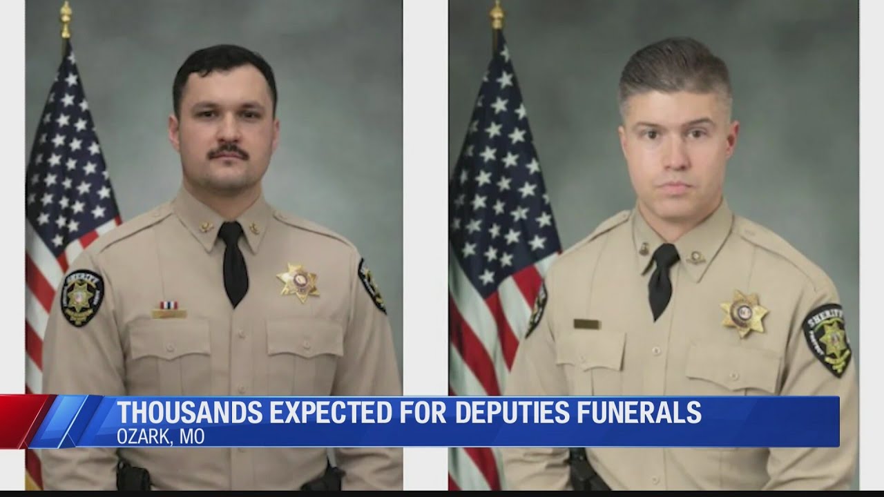 Thousands expected for deputies funerals