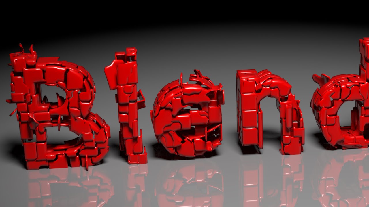 Blender Tutorial: Text Transformation Animation