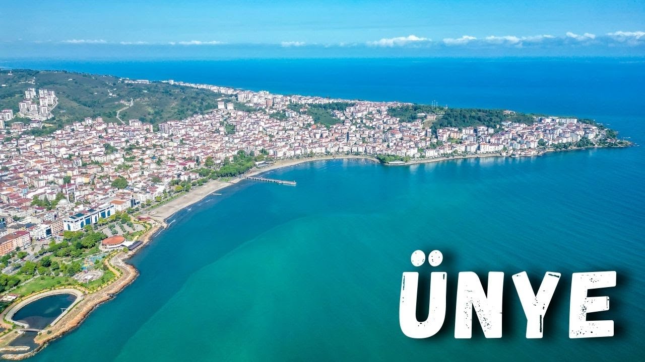Gökyüzünden Ünye Ordu - Ordu Gezilecek Yerler - Ünye Dron Çekimi - Ünye Ordu - Karadeniz Turu