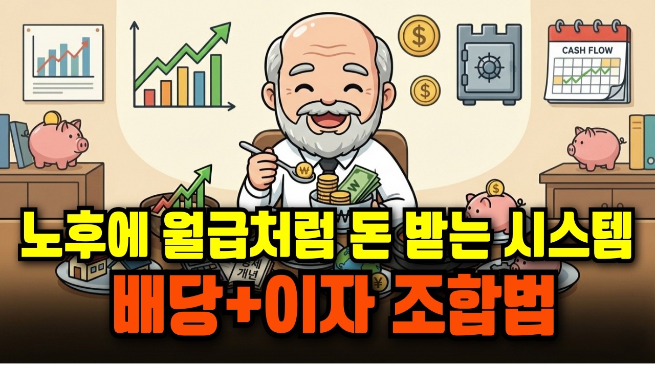 은퇴 후에도 월급처럼 돈 받는 시스템 | 배당 ETF, 자산 관리 | 경제재테크