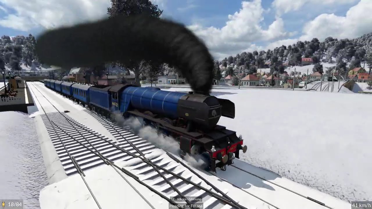 Sedli TV - 4K Winter Train Tunnel ride with Line 31. Video for kids.