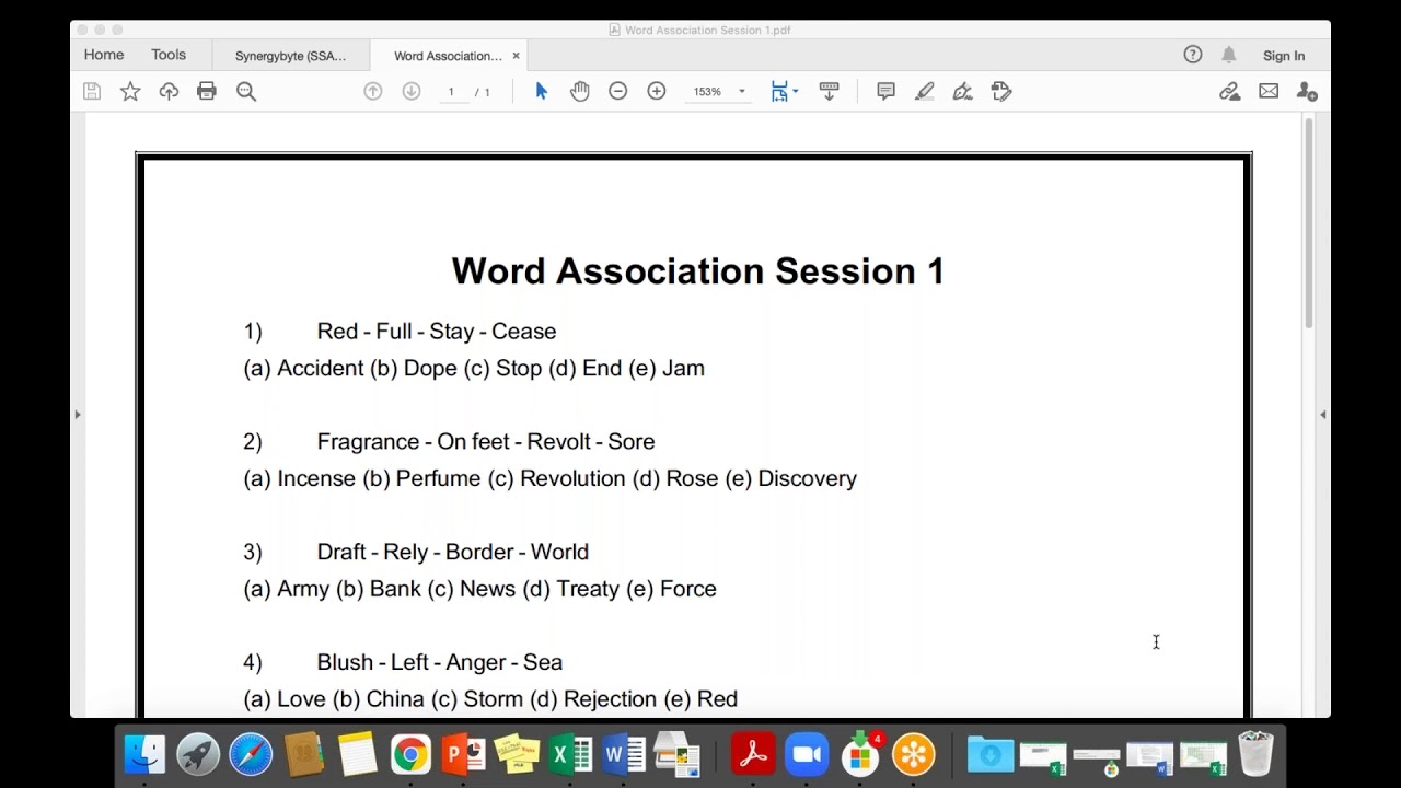 MICAT Word Association Question Solving