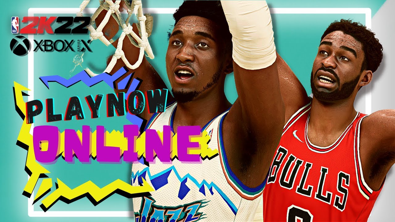NBA 2K22 PLAYNOW ONLINE | BULLS VS JAZZ BATTLE! 😱 XBOX SERIES ❎ | LIVE COMMENTARY