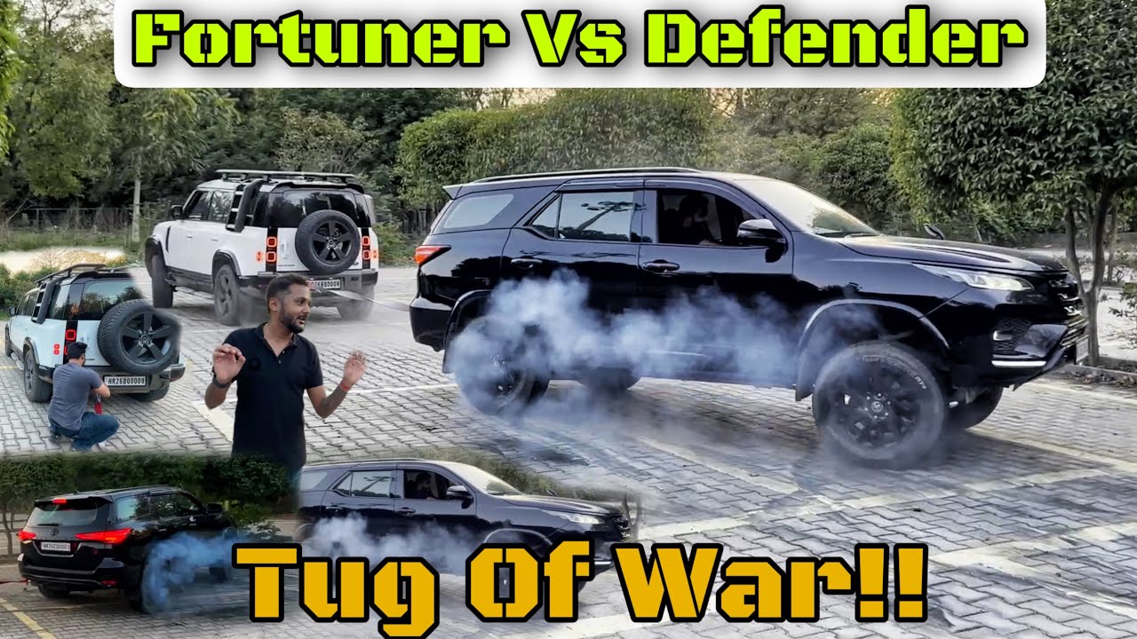Surprising Results Of Fortuner Vs Defender TUG of WAR 😱| ExploreTheUnseen2.0