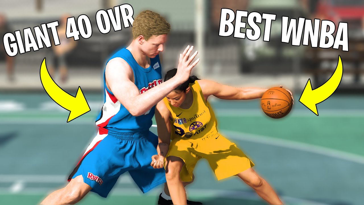 Can The Best Player In The WNBA Beat A Giant 40 Overall? | NBA 2K20