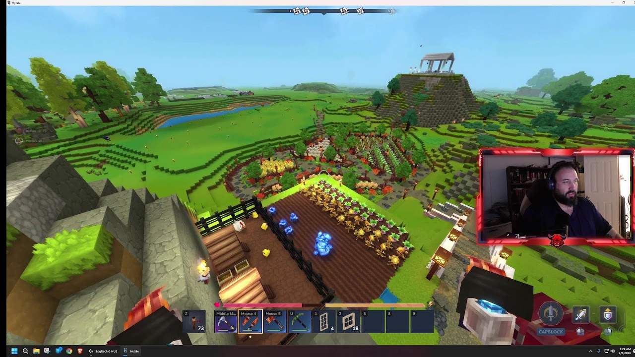 Hytale!! Day 10 Continuing the farm build w/ @Honduhdad | Twitch Affiliate |
