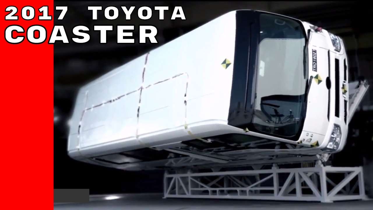 Варианты сидений автобуса Toyota Coaster 2017 года, вождение, краш-тест, безопасность, дизайн