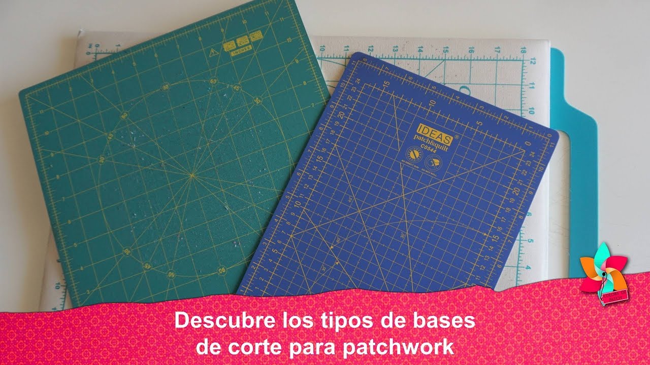 Descubre las diferentes bases de corte para patchwork