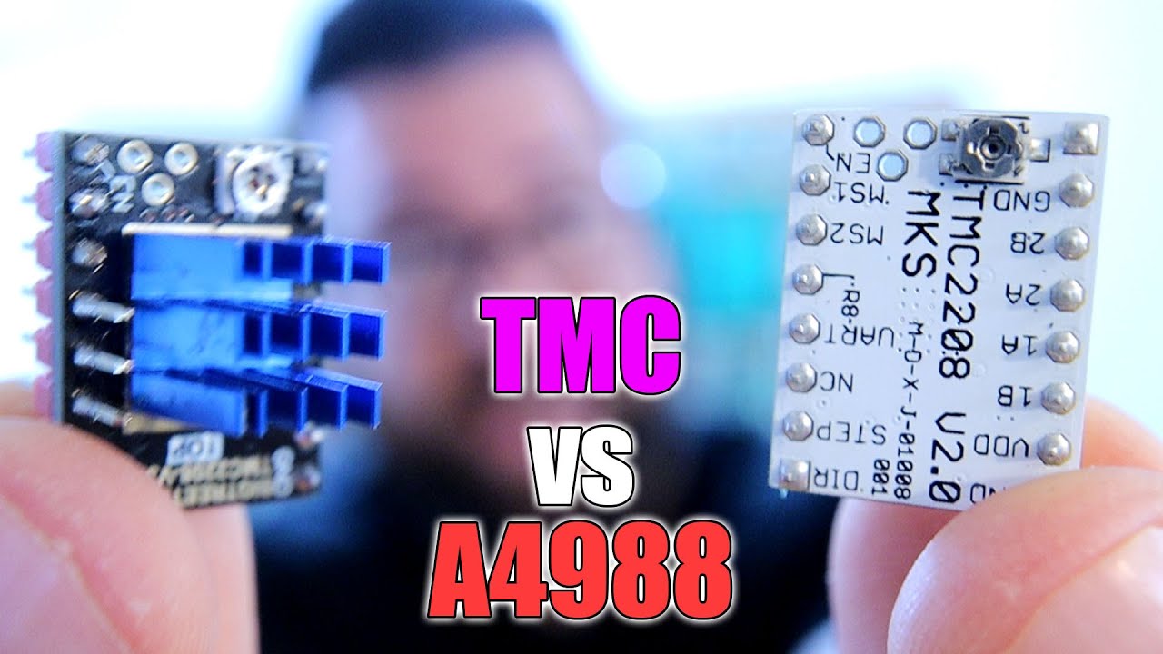 Драйверы шаговых двигателей A4988 против драйверов TMC SILENT — Звук и сигналы