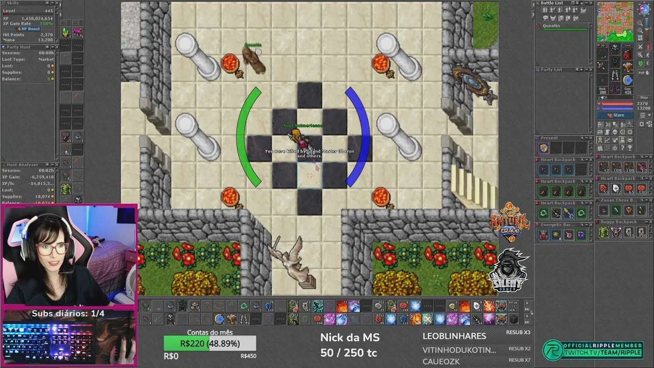 Tibia Girls Twitch Clips!