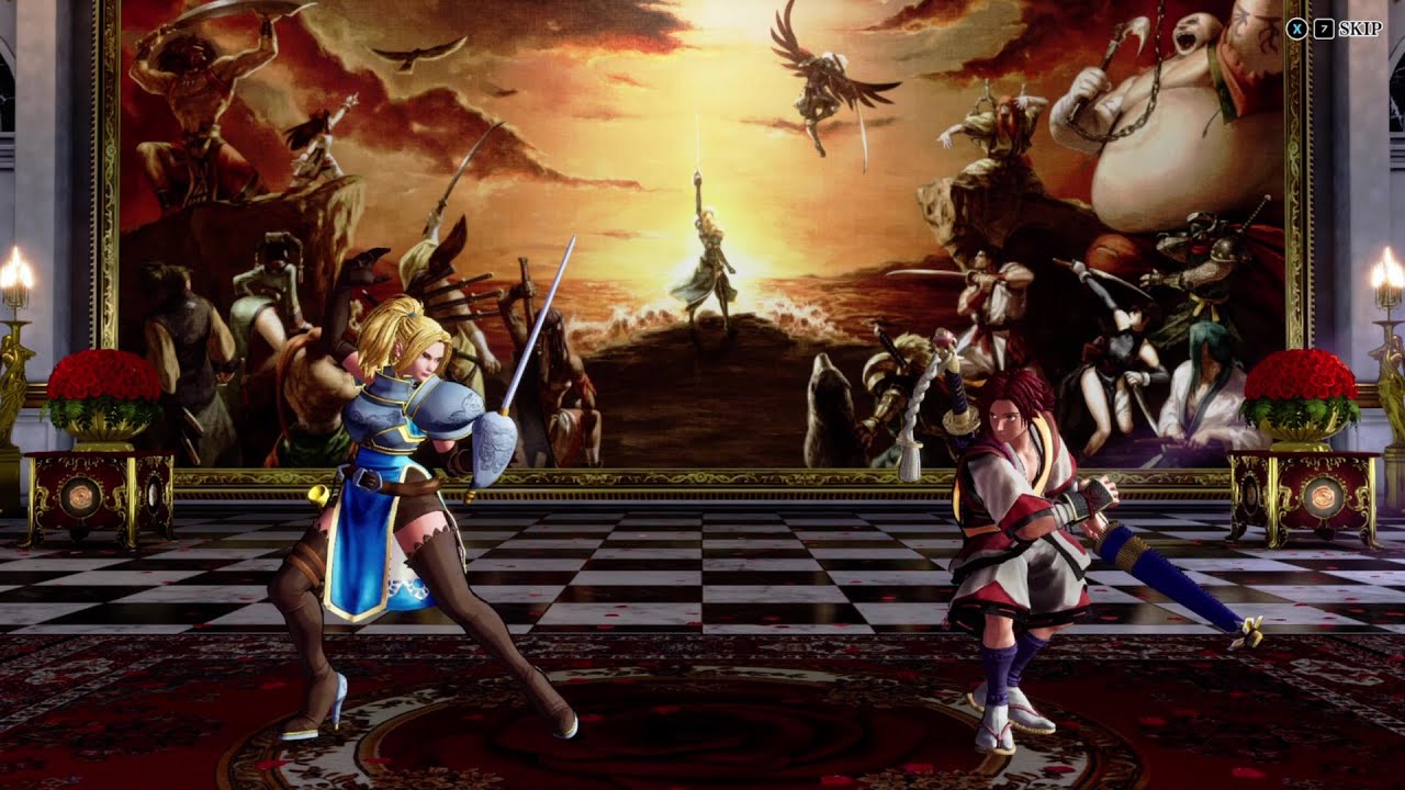 Samurai Shodown - Charlotte VS Shizumaru
