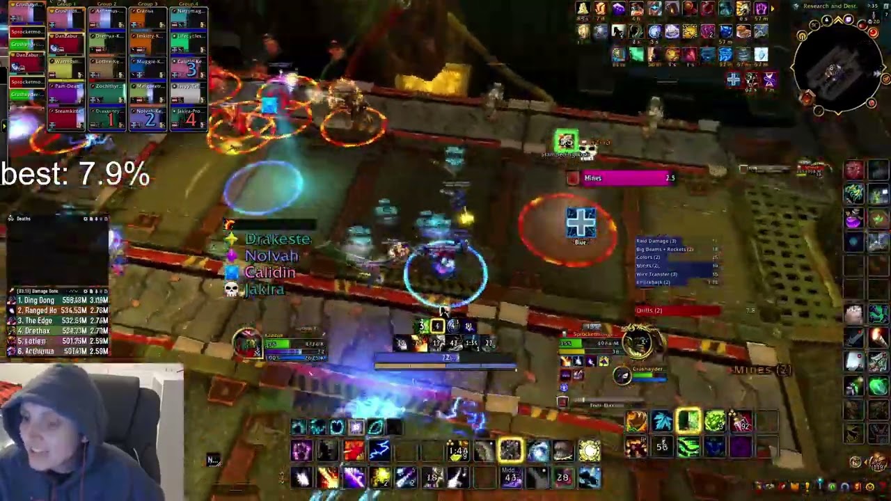 None the Wiser Defeats Mythic Sprocketmonger Lockenstock