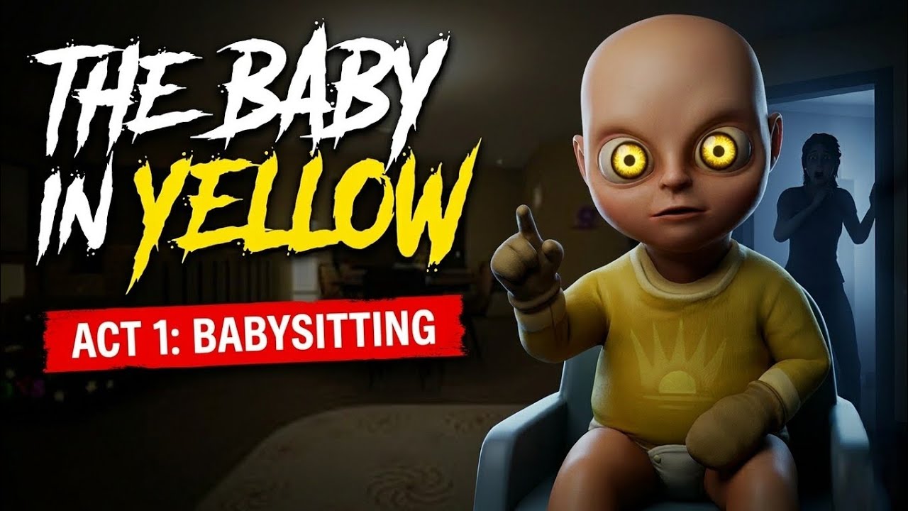 The Baby in Yellow - Act 1: Babysitting (Android Walkthrough / No Commentary)