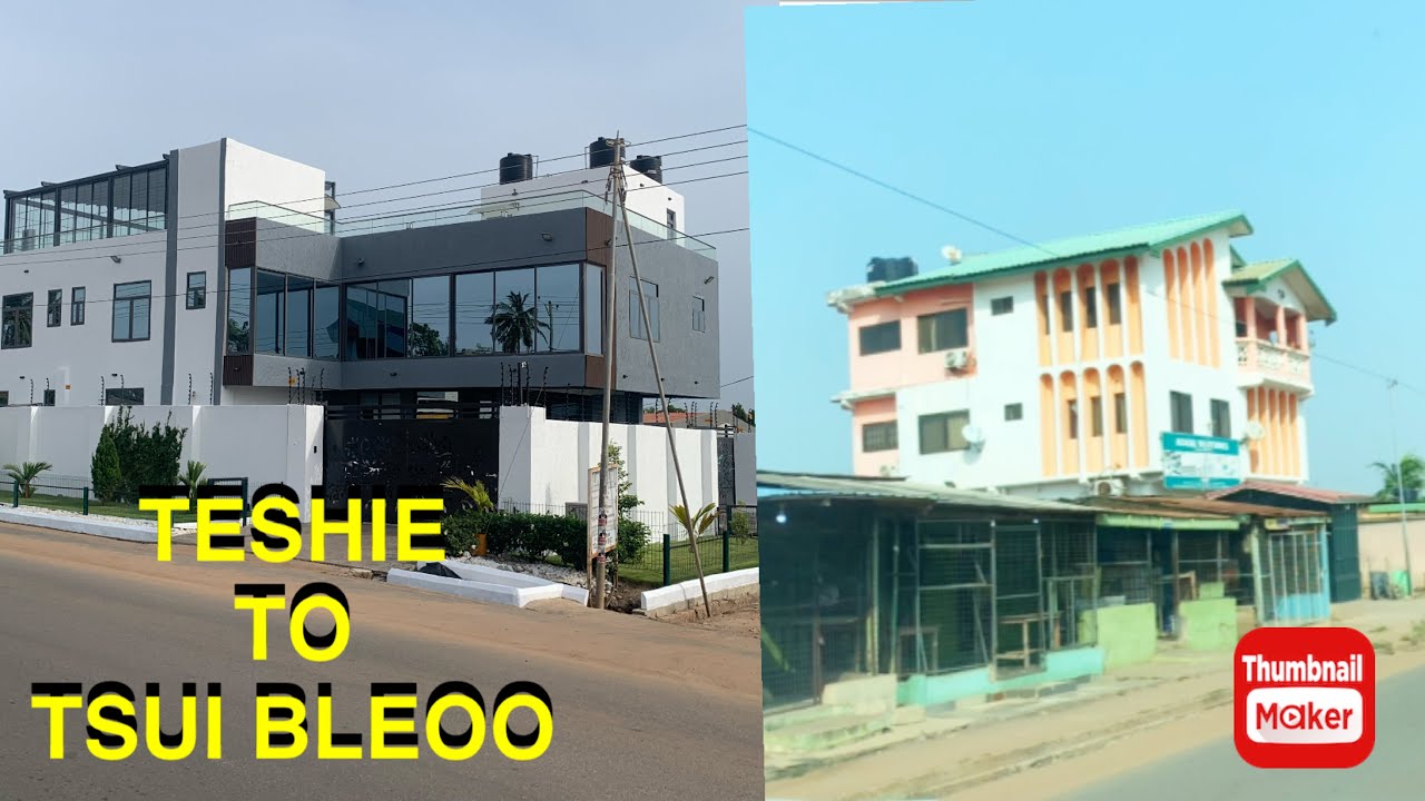 A Trip From Teshie To Tsui Bleoo Accra Ghana 🇬🇭 #accra #ghana #travelvlog