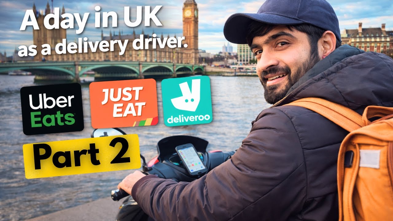 A day in uk as a delivery driver || part 2 || delivery driver in uk.