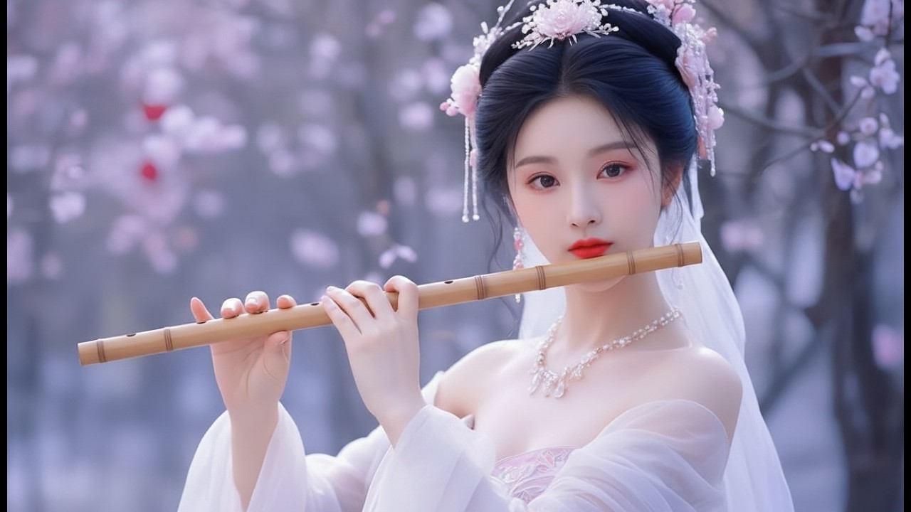 🍃 Relaxing Chinese Zen Music with Cinematic Visual🎵🎵 Flute, Erhu & Guzheng @ZenBambooHealing