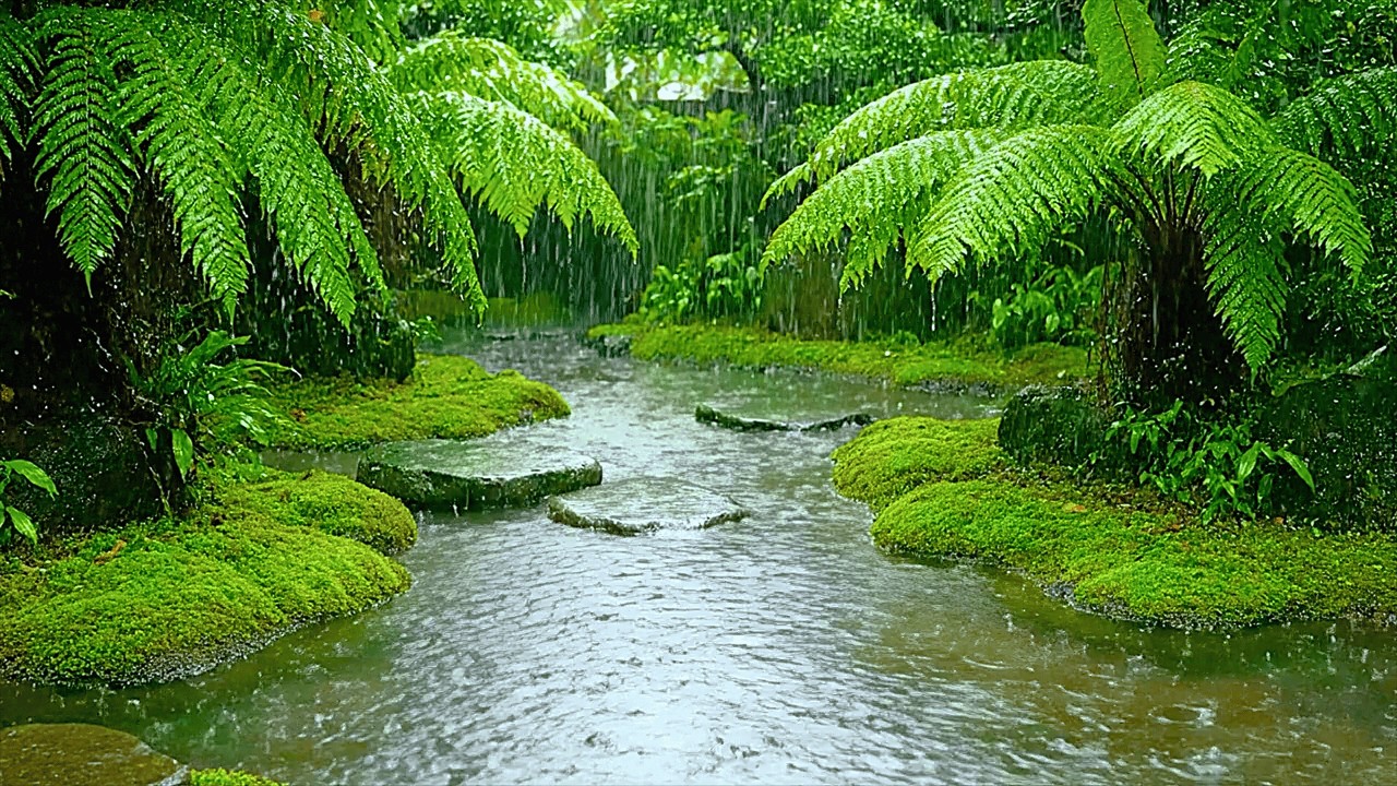 Relaxing Rain Sounds for Stress Relief & Healing 🌿 Gentle Rain for Relaxation & Calm Your Mind