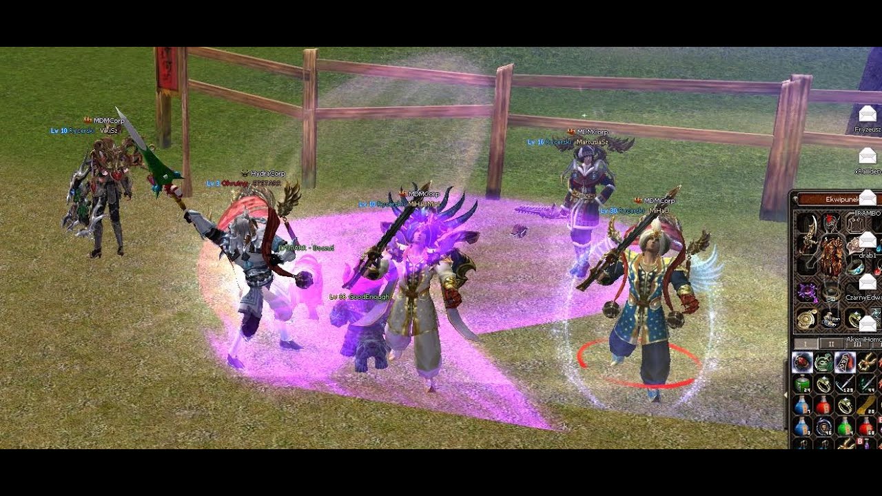 Metin2 POLAND Rl Panqueen ft. E7STARR Warrior Mental vs daily PvP action PL/GER/EN