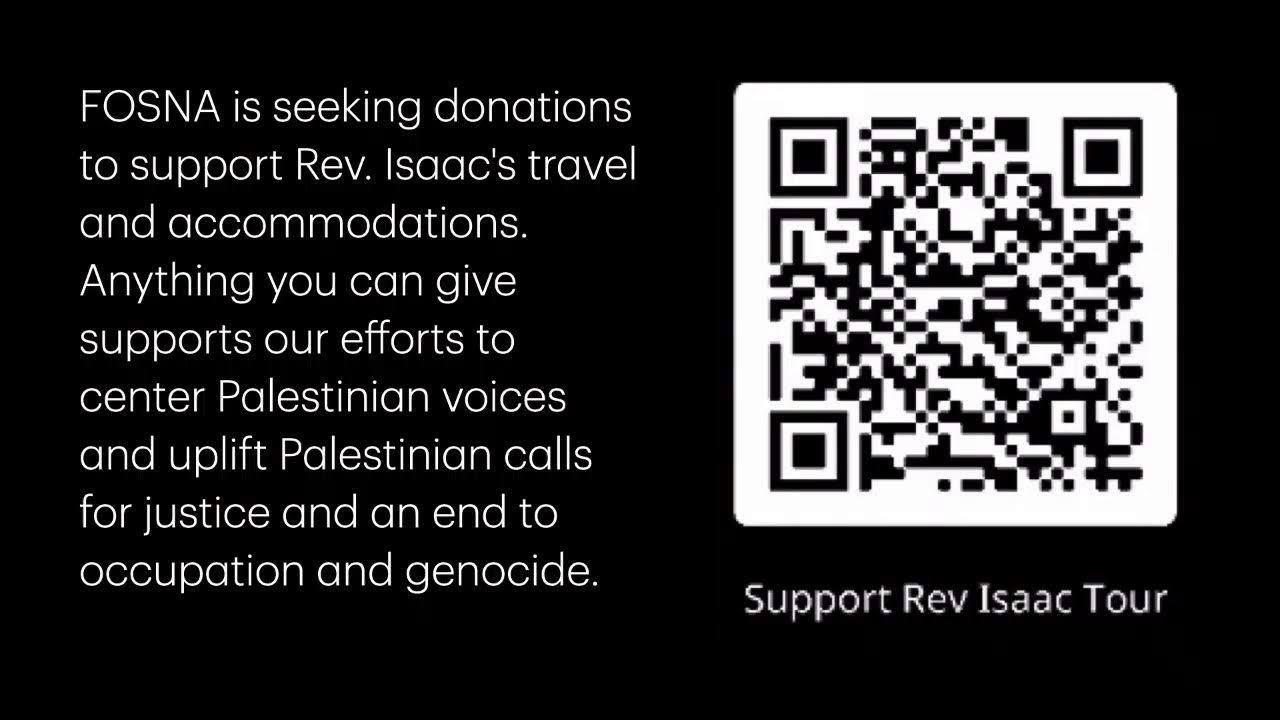 Silence is Complicity: A Palestinian Call to Action (Rev. Dr. Munther Isaac)