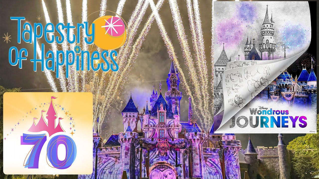 Wondrous Journeys (W/ Tapestry of Happiness Tag) -  Disneyland 70th Anniversary: FWSim Ultimate [4K]