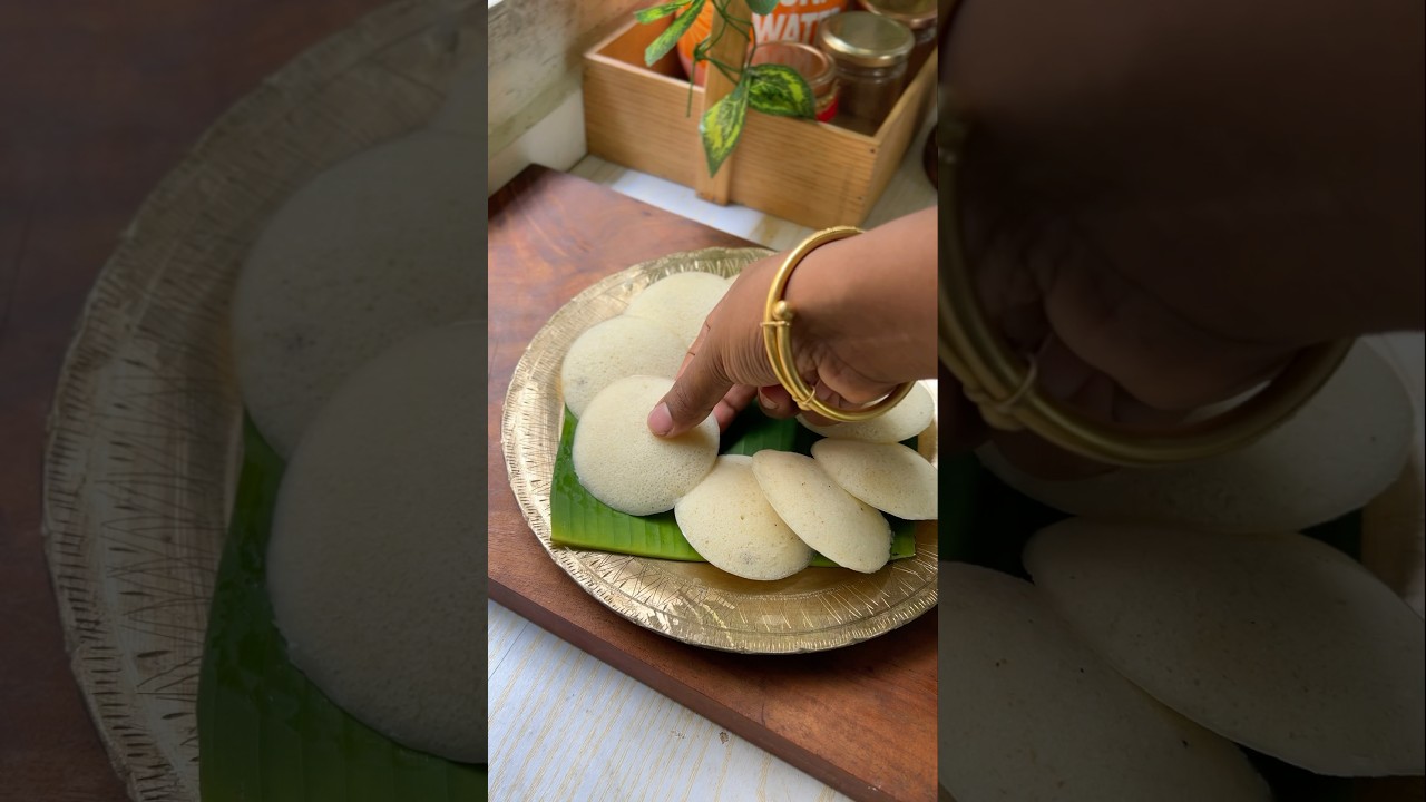 Bhapot diya pitha / Idli pitha🍃 #shorts