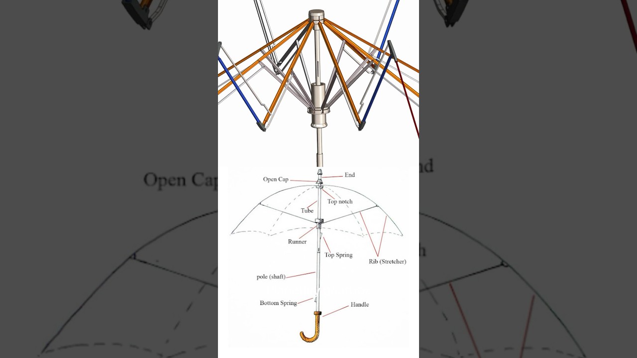 Umbrella Working Animation ✅