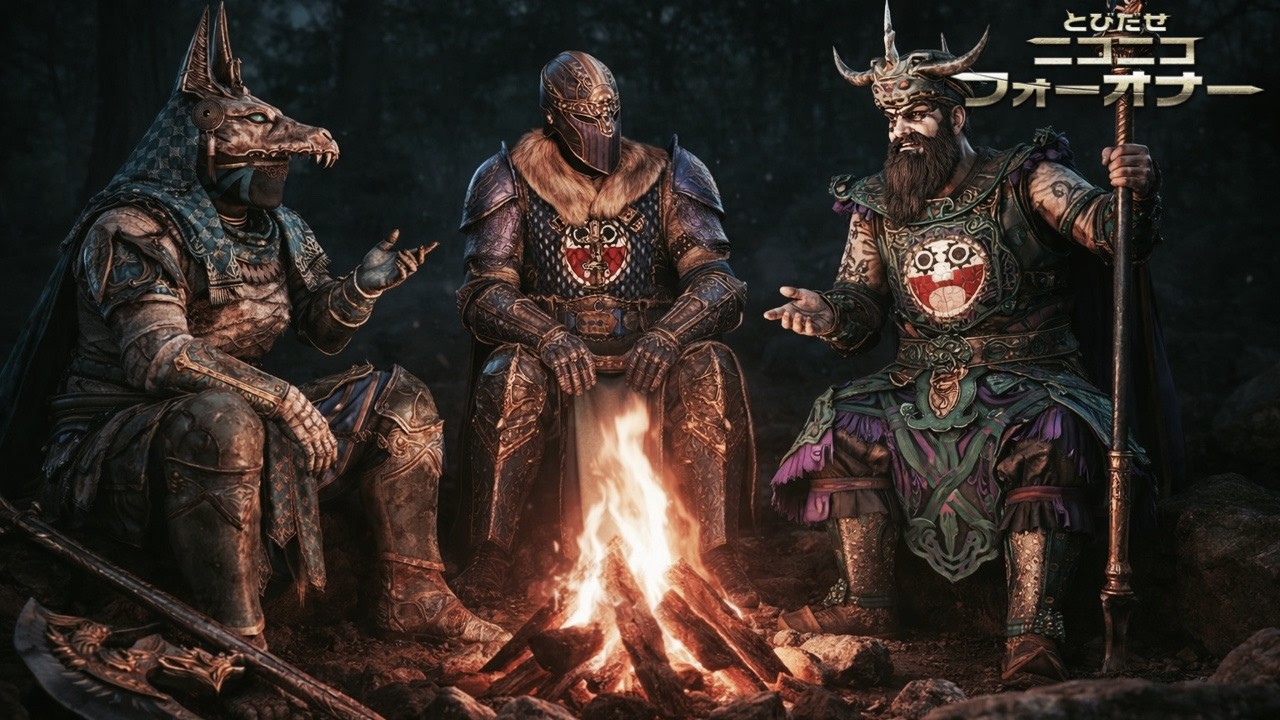 とびだせニコニコフォーオナー[ForHonor]進めげるげ一家