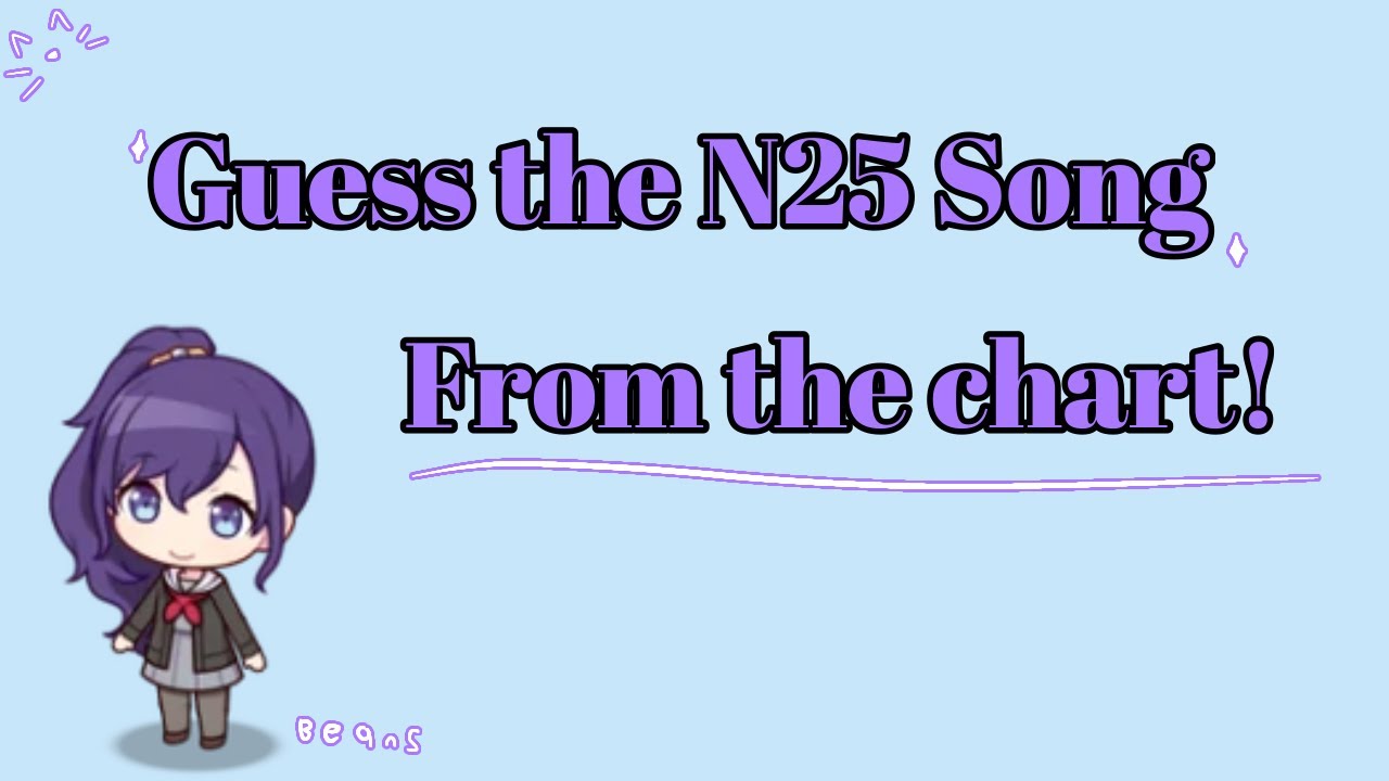 Guess the Nightcord song from the chart! | inspo from beans