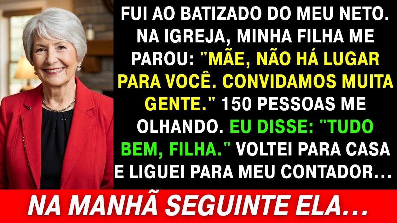 Minha Filha Me Deixou de Fora do Batizado Do Meu Neto: 