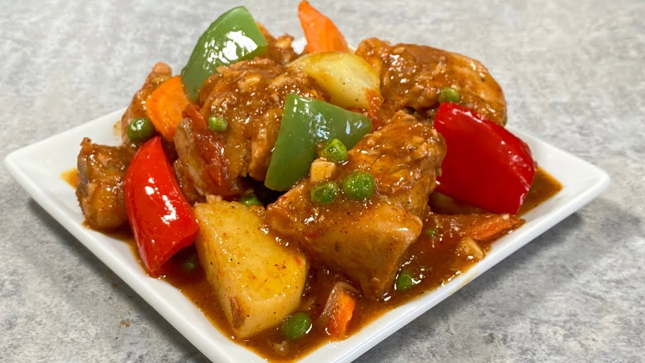 The Best Chicken Afritada using fresh tomatoes#afritadangmanok#afritadangmanok